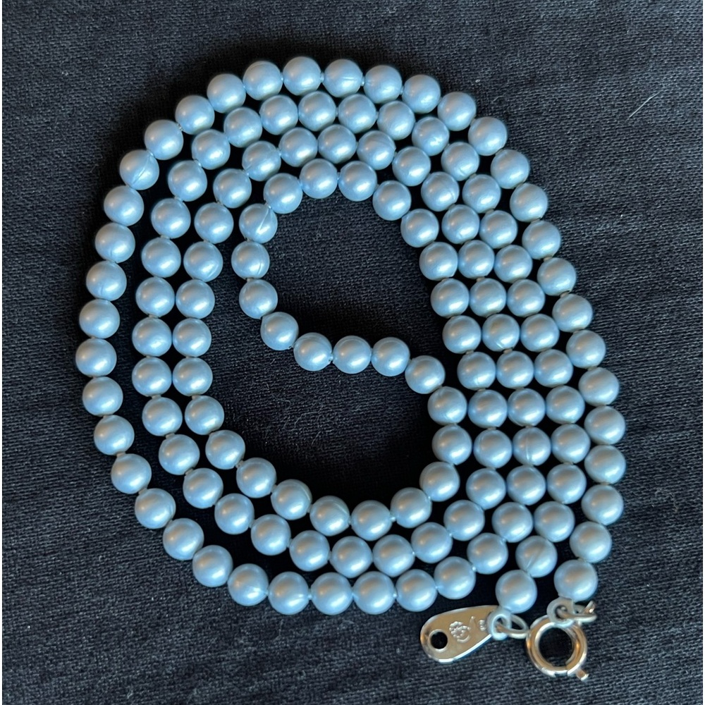 Oops A Daisy Lt Blue Necklace